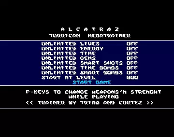 Turrican Megatrainer (1990)