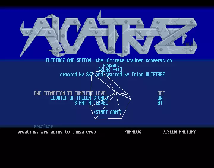 Klax +3 (1990) by Alcatraz