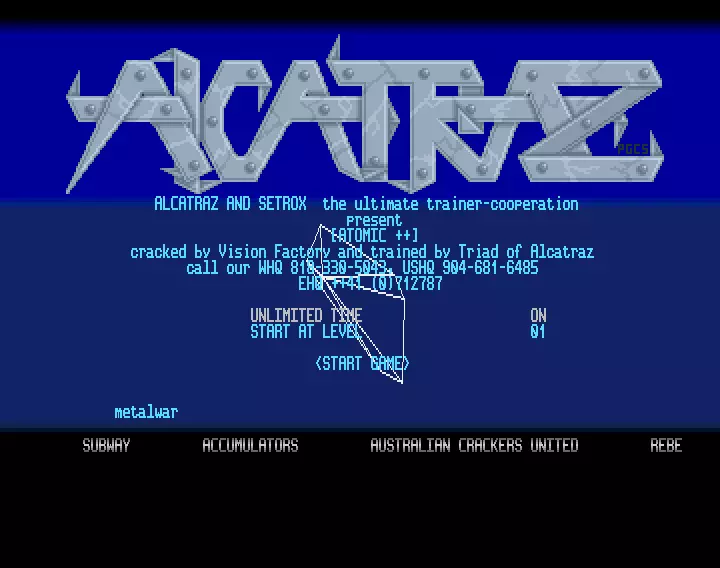 Atomix +2 (1990) by Alcatraz