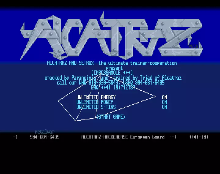 Impossamole +3 (1990) by Alcatraz