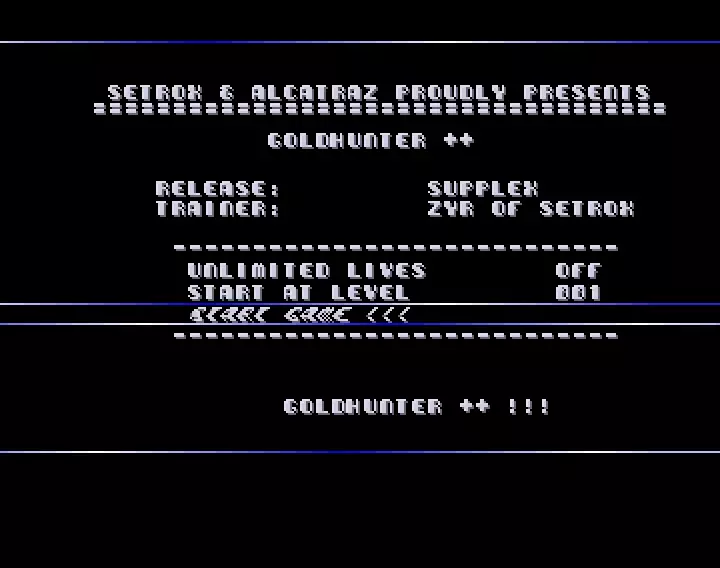 Goldhunter ++ (1990) by Alcatraz