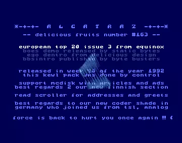 Delicious Fruits 163 (1992) by Alcatraz