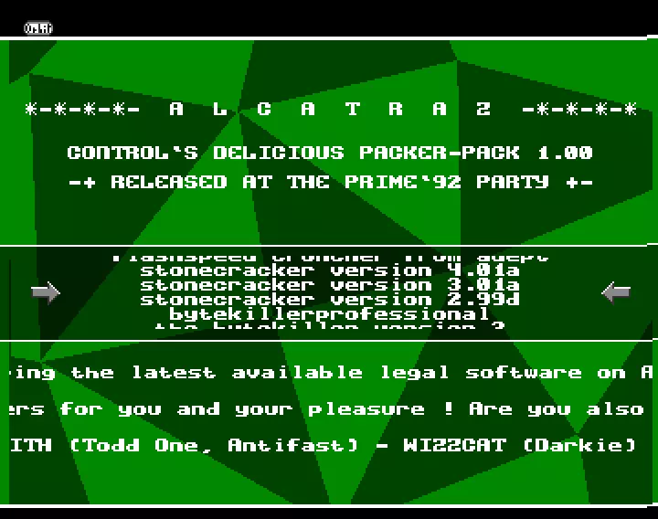 Delicious Packer-Pack v1.00 (1992) by Alcatraz