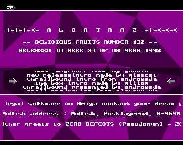 Delicious Fruits 132 (1992) by Alcatraz