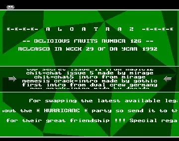 Delicious Fruits 126 (1992) by Alcatraz