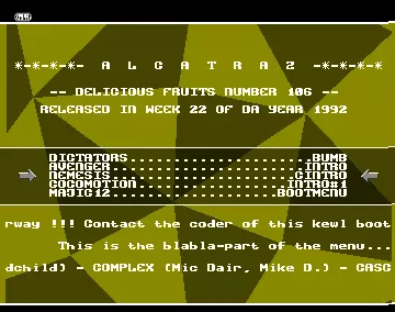 Delicious Fruits 106 (1992) by Alcatraz