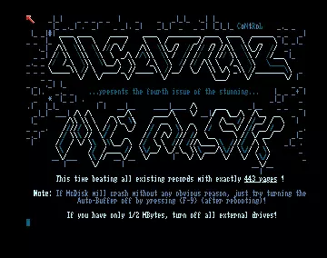 McDisk 4 (1992) by Alcatraz