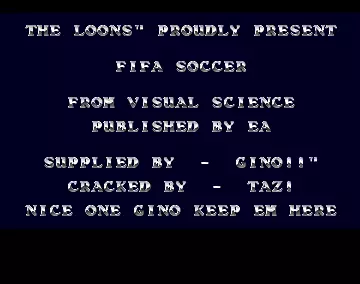 FIFA International Soccer by Loons