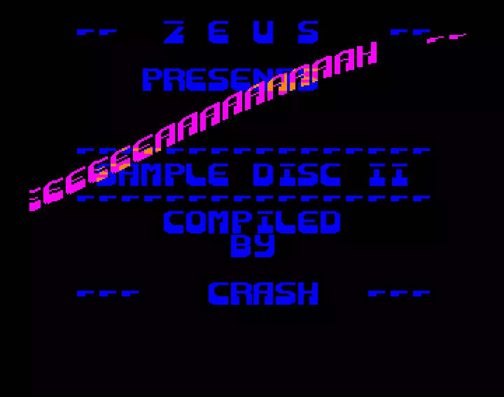 Sample Disk 2 Intro by Zeus