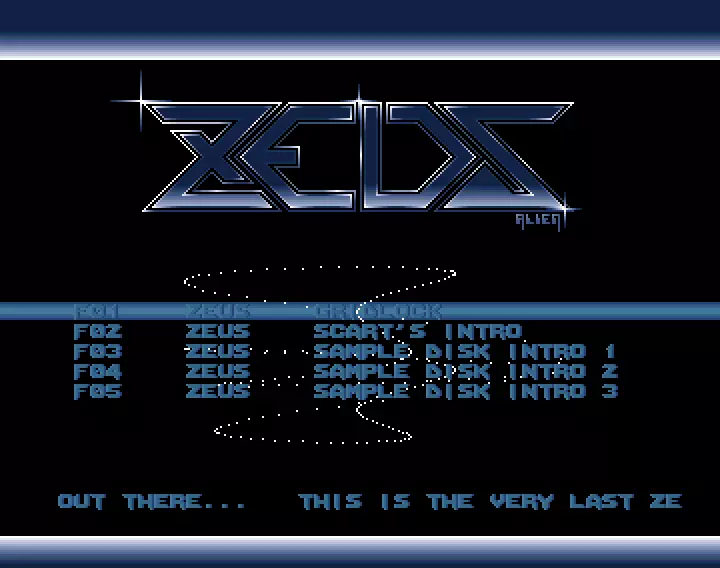 Last Zeus Intro Pack (1992) by Zeus