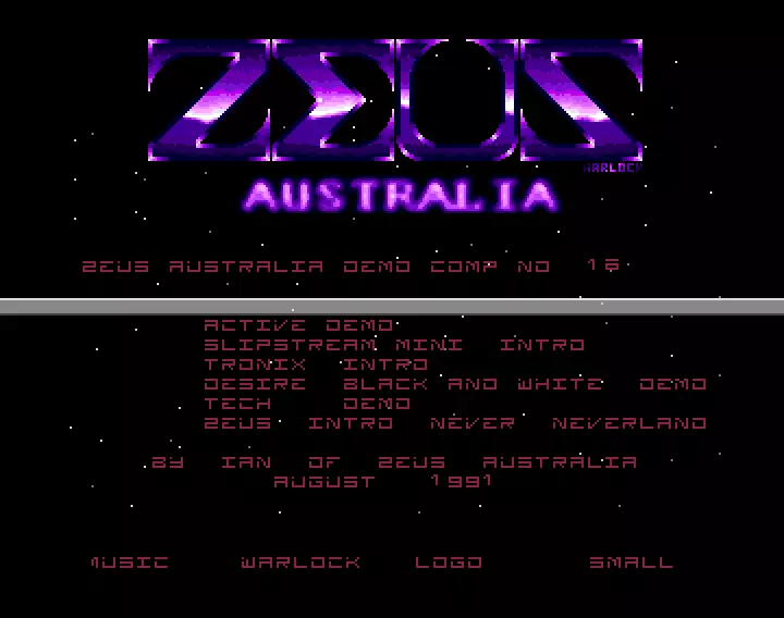 Australia Demo Comp 16 (1991) by Zeus