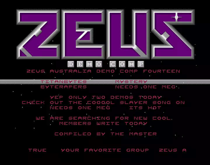 Australia Demo Comp 14 (1991) by Zeus