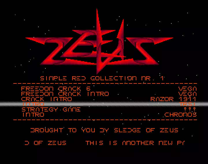 Simple Red 1 by Zeus