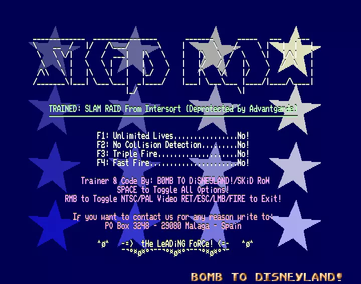 Slam Raid +4 (1995) by Skid Row