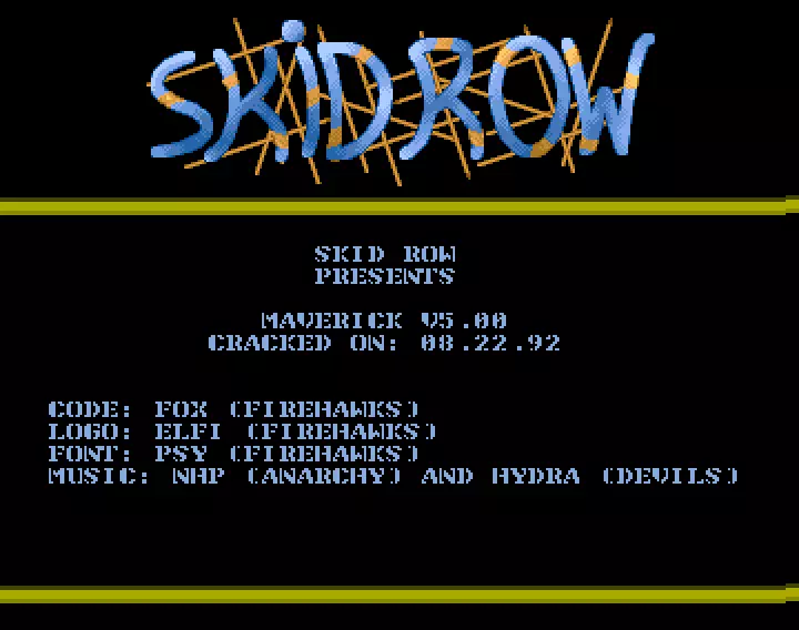 Maverick v5.00 (1992) by Skid Row