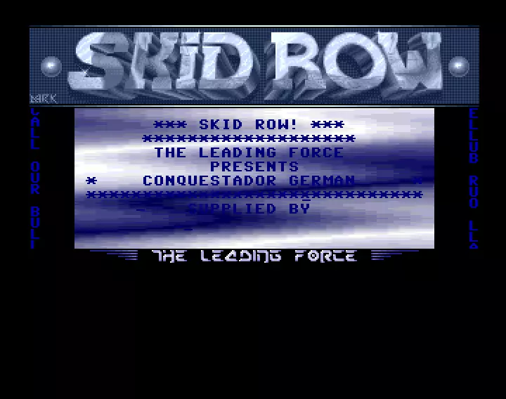 Conquestador - German (1992) by Skid Row