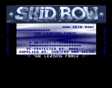 Matrix - german (1992) by Skid Row