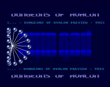 Dungeons of Avalon Preview (1992) by Skid Row