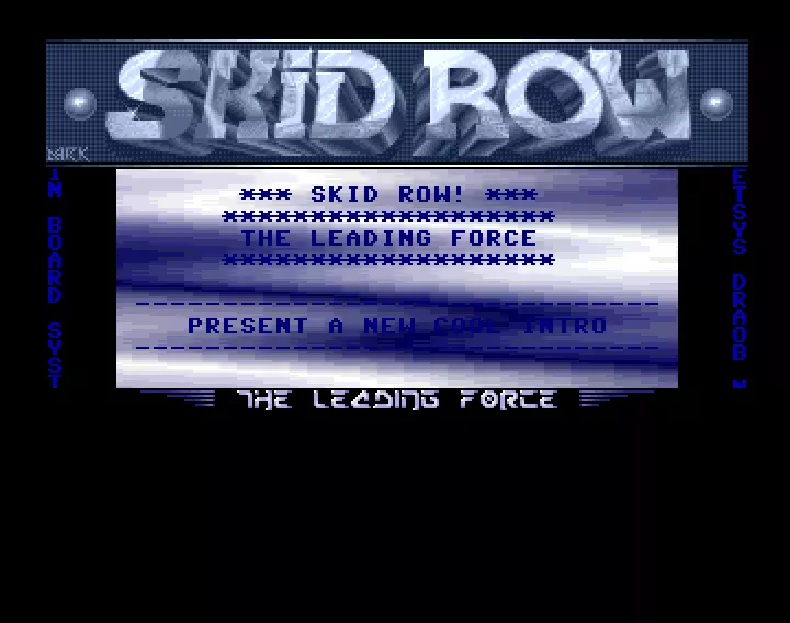 New Cool Intro by Skid Row