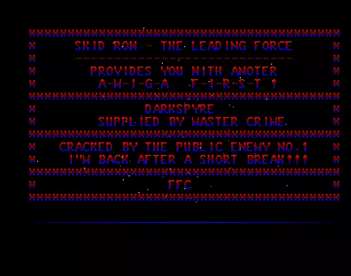Darkspyre (1991) by Skid Row