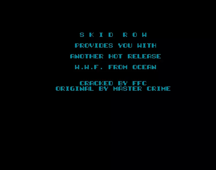W.W.F (1991) by Skid Row
