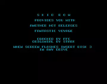 Fantastic Voyage (1991) by Skid Row
