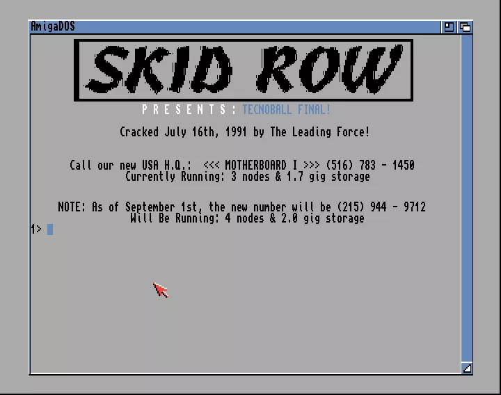 Tecnoball - Final (1991) by Skid Row