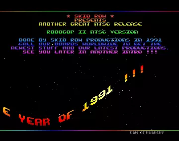 RoboCop 2 - NTSC (1991) by Skid Row