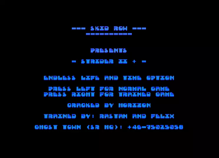 Strider II +2 (1990) by Skid Row