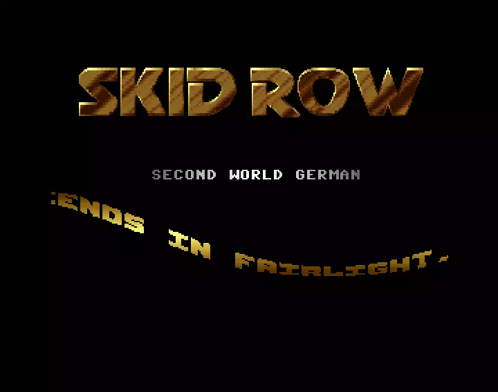 Second World - German (1990) by Skid Row