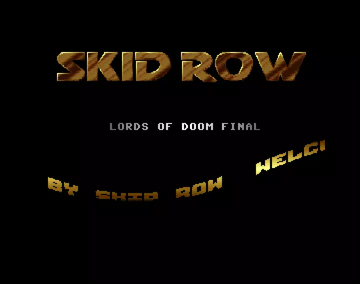 Lords of Doom (1990) by Skid Row