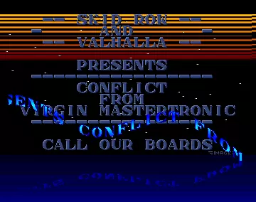 Conflict: The Middle East Simulation (1990) by Skid Row