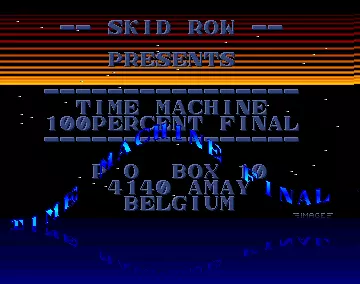 Time Machine (1990) by Skid Row
