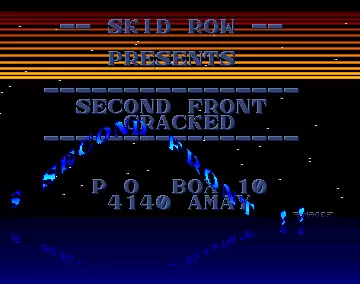 Second Front - Germany Turns East (1990) by Skid Row