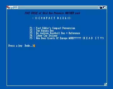 Compact 126 (1992) by Skid Row