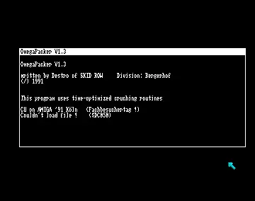 OmegaPacker V1.3 (1991) by Skid Row
