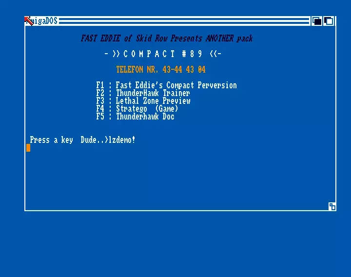 Compact 089 (1991) by Skid Row
