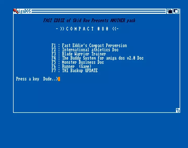 Compact 080 (1991) by Skid Row
