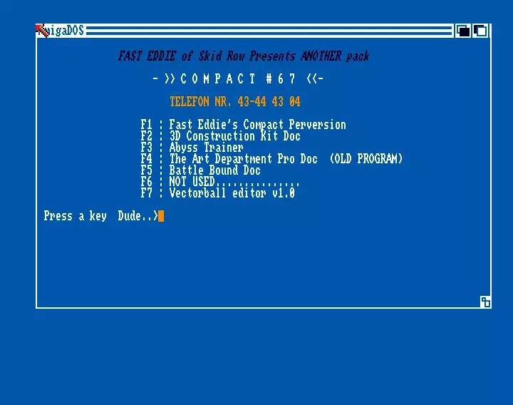 Compact 067 (1991) by Skid Row
