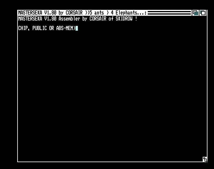 MasterSeka V1.80 (1991) by Skid Row