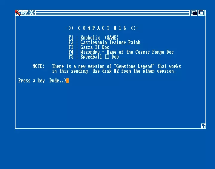 Compact 016 (1991) by Skid Row