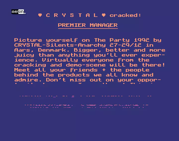 Premier Manager (1992) by Crystal