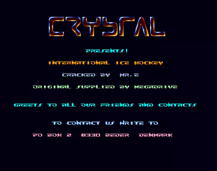 International Ice Hockey (1992) by Crystal