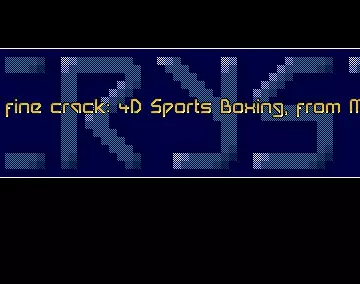 4D Sports Boxing (1991) by Crystal