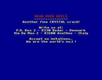 Head Over Heels (1991) by Crystal