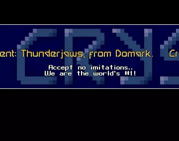 Thunderjaws (1991) by Crystal