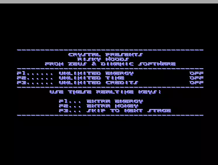 Risky Woods +6 (1991) by Crystal