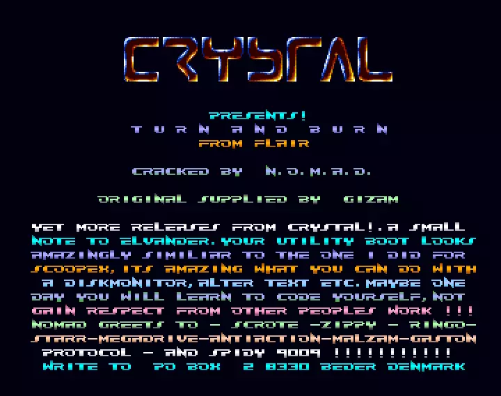 Turn N' Burn (1991) by Crystal