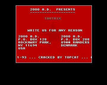 Tautrix (1993) by 2000 A.D.