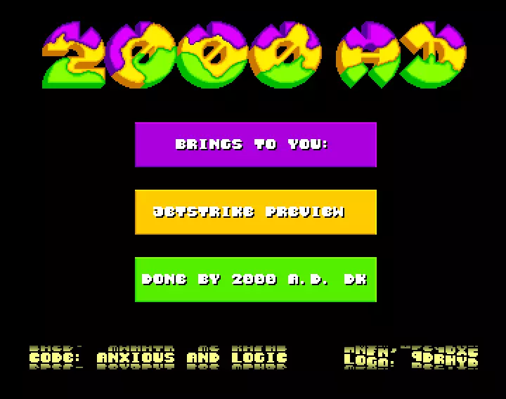 Jetstrike - preview (1993) by 2000 A.D.